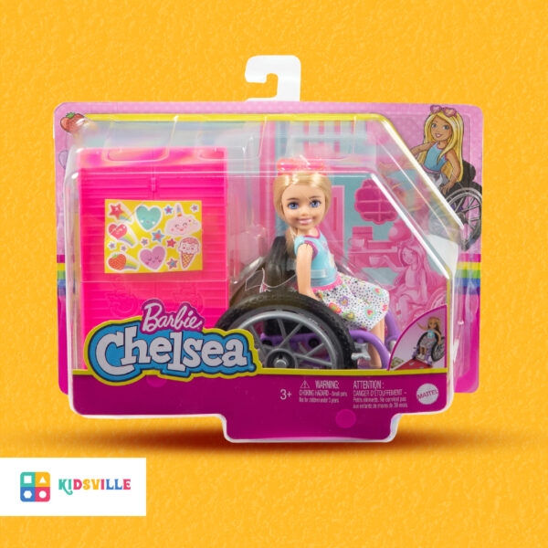 Barbie Chelsea Doll in wheel chair