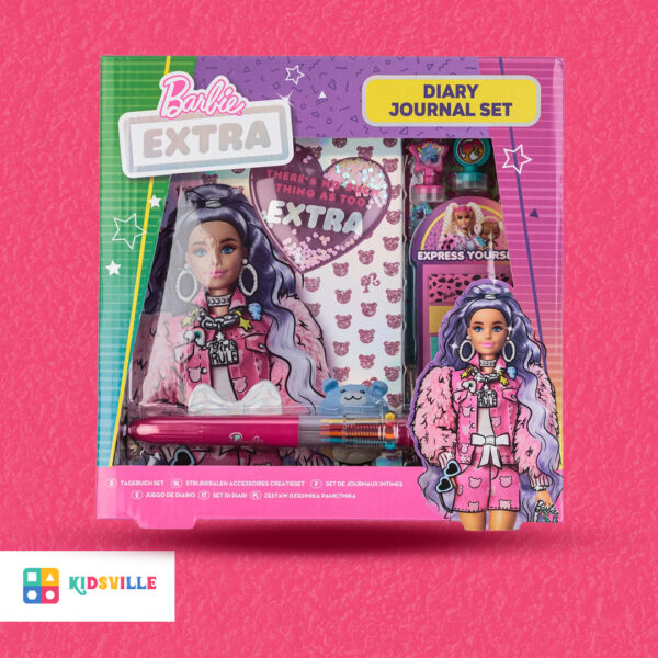 Barbie Extra Diary Journal Set