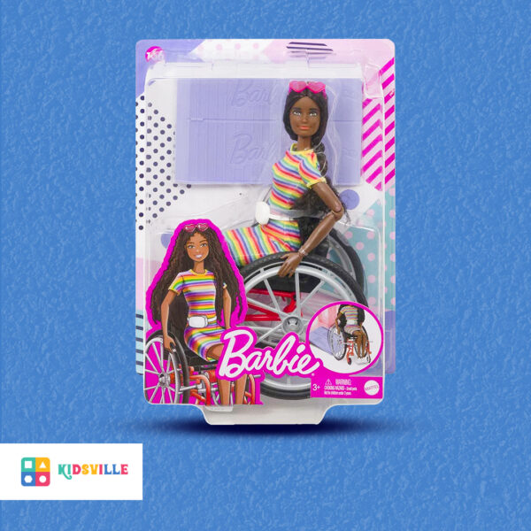 Barbie Fashionista Doll with Wheelchair and Ramp