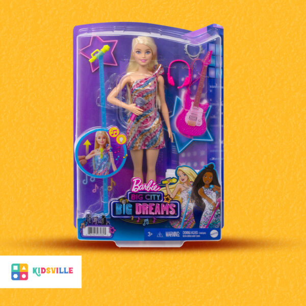 Barbie: Big City, Big Dreams Singing Barbie with Pink guitar