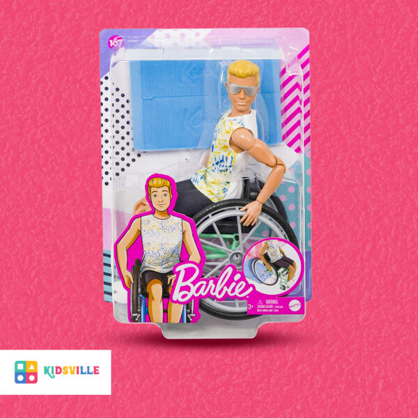 Ken Fashionistas Doll with Wheelchair & Ramp