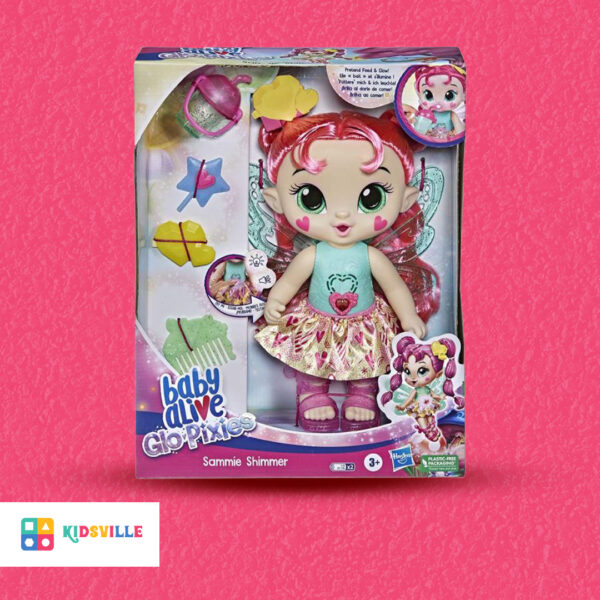 Baby Alive GloPixies Sammie Shimmer Doll