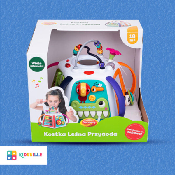 Hola Forest Activity Pyramid with different games, light, music and sound effects