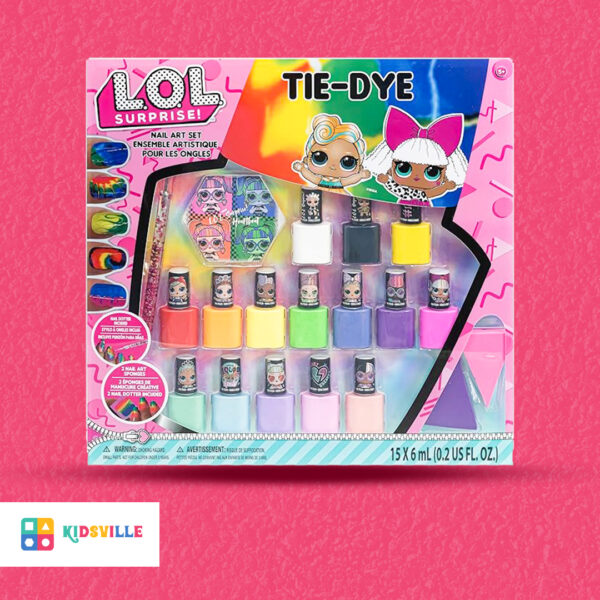 L.O.L Surprise! Townley Girl Non-Toxic Water Based Peel-Off Nail Polish Set