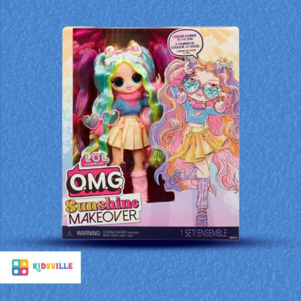 LOL Surprise! OMG Sunshine Makeover Fashion Doll - Bubblegum DJ