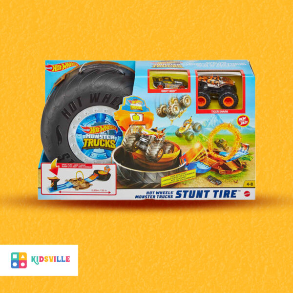 HOTWHEELS MONSTER TRUCKS STUNT TIRE