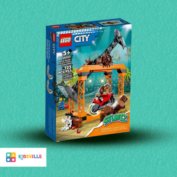 LEGO City The Shark Attack Stunt Challenge 60342