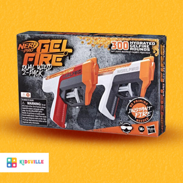 NERF PRO GELFIRE DUAL WIELD 2- PACK