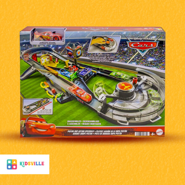 DISNEY PIXAR CARS PISTON CUP ACTION SPEEDWAY