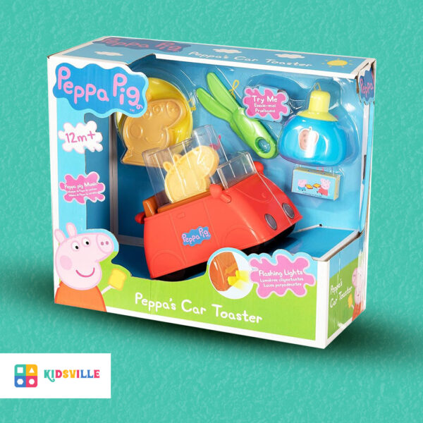 HTI Toys Peppa Pig Car Toaster Playset