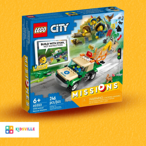 LEGO CITY Wild Animal Rescue Missions (60353)