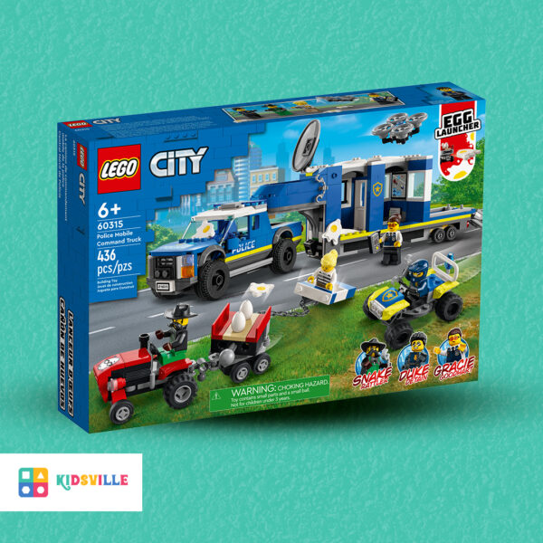 Lego City Police Mobile Command Truck 60315_