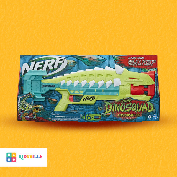 NERF DINOSQUAD ARMORSTRIKE 8-DART DRUM