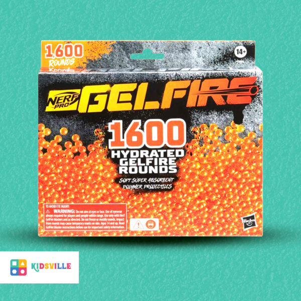 NERF PRO  1600 HYDRATED GELFIRE ROUNDS