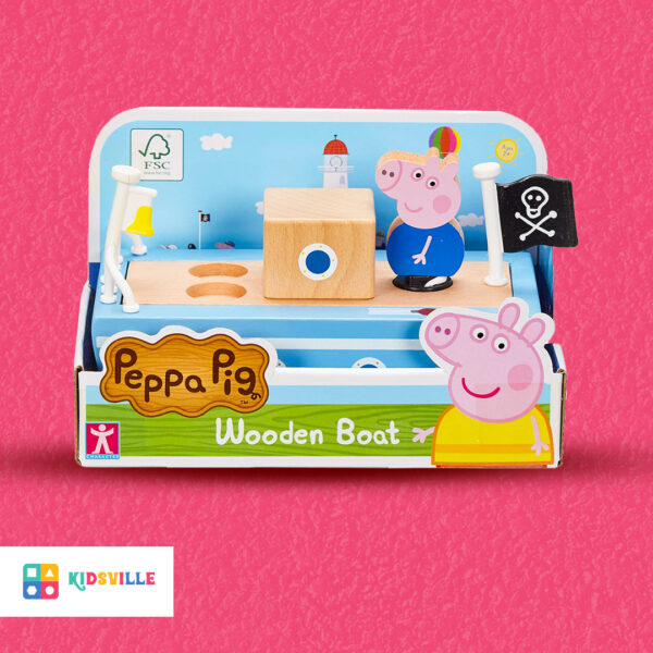 Peppa Pig Wooden Boat