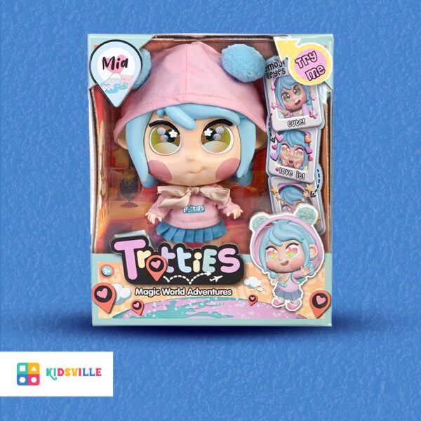 Trotties - Mia, Doll Tokio, House Viajeras of The Series Cartoon