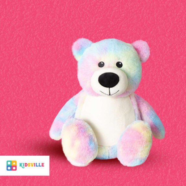 Value Tie Dye Bear 20cm (Assorted Designs)