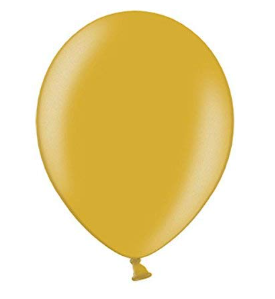 11" BELBAL METALLIC GOLD 50 PCS