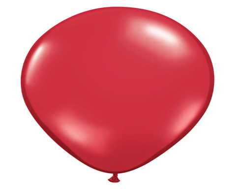 11'' QUALATEX RUBY RED 100 PCS